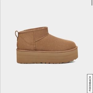 Ugg ultra mini platform